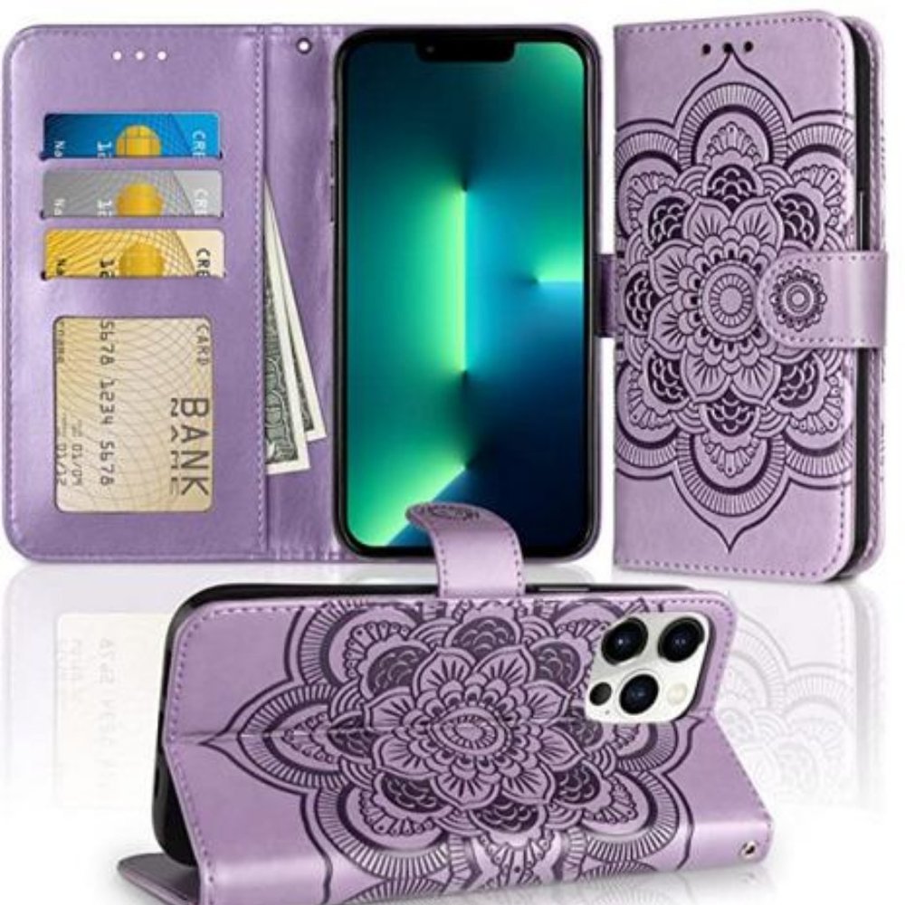 Flapi Wallet Case Compatible W/Iphone 13 Pro Max - image 3